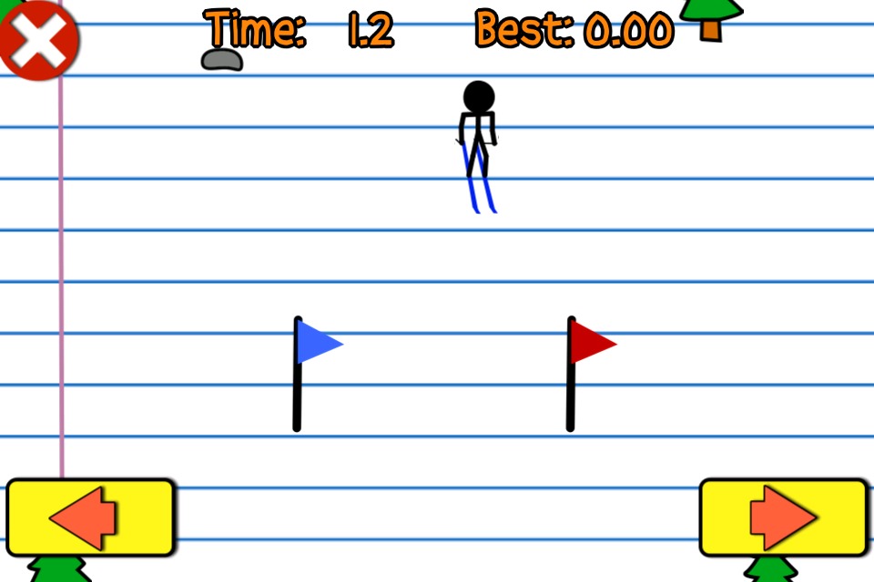 Stick Man Sports Ski Games截图1