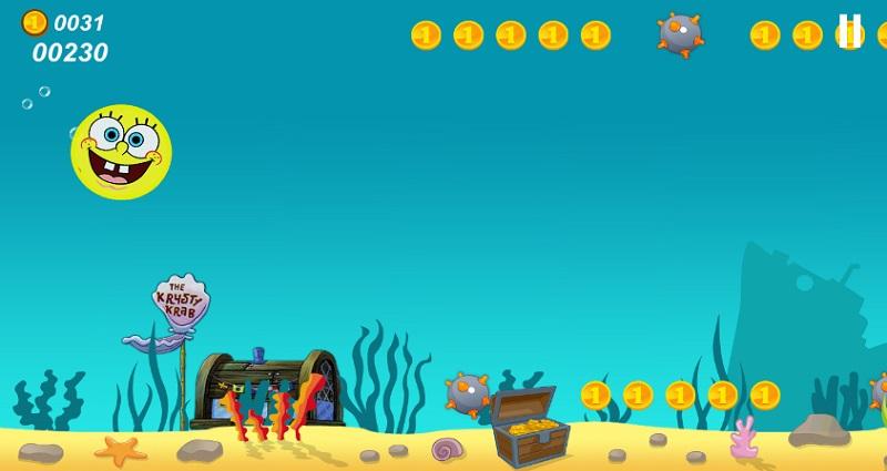 SpongeBubble Submarine Surfer截图3