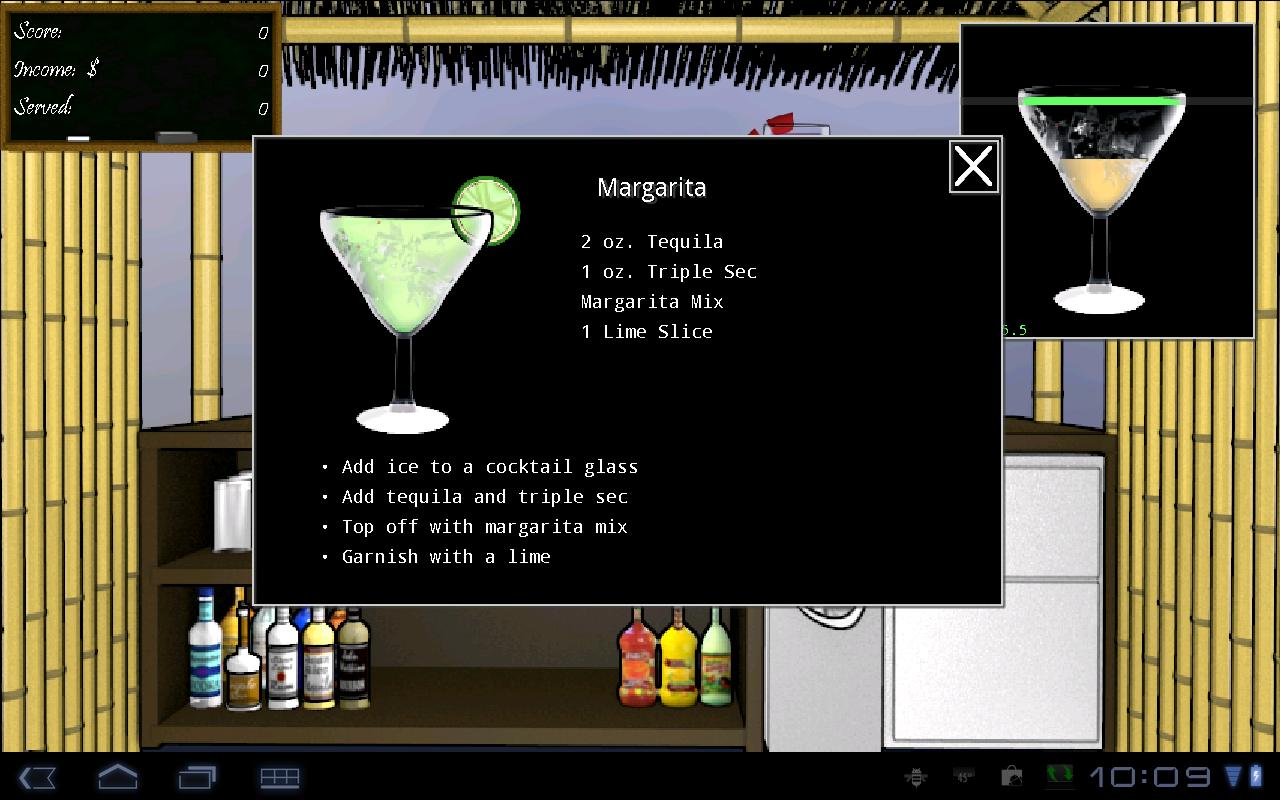 Tiki Bar: Free Bartender Game截图2