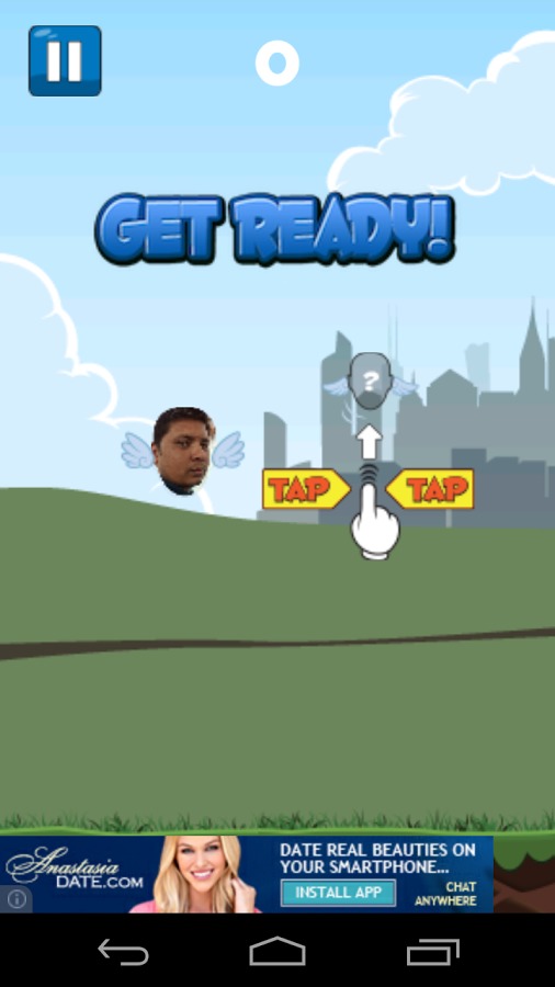 Flappy U : Crazy Selfie game !截图3