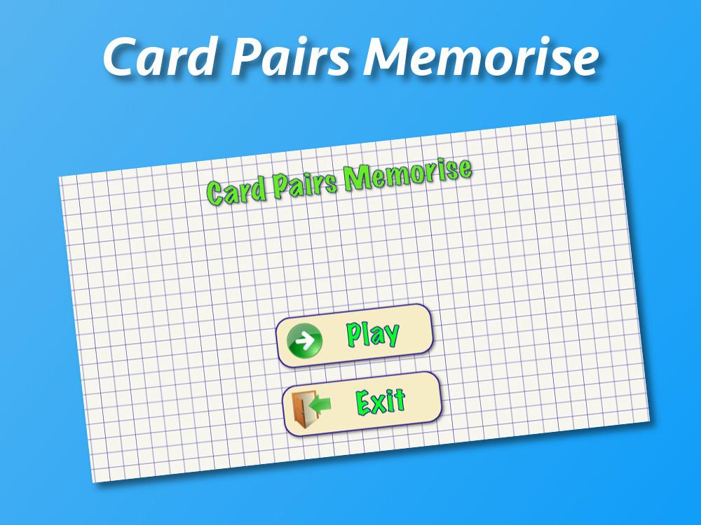 Card Pairs Memorize截图1