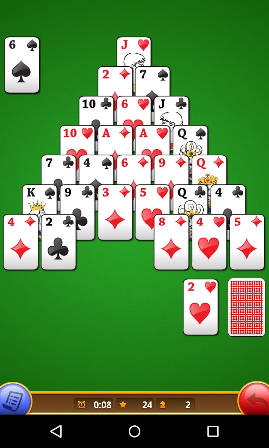 Classic Pyramid Solitaire截图1