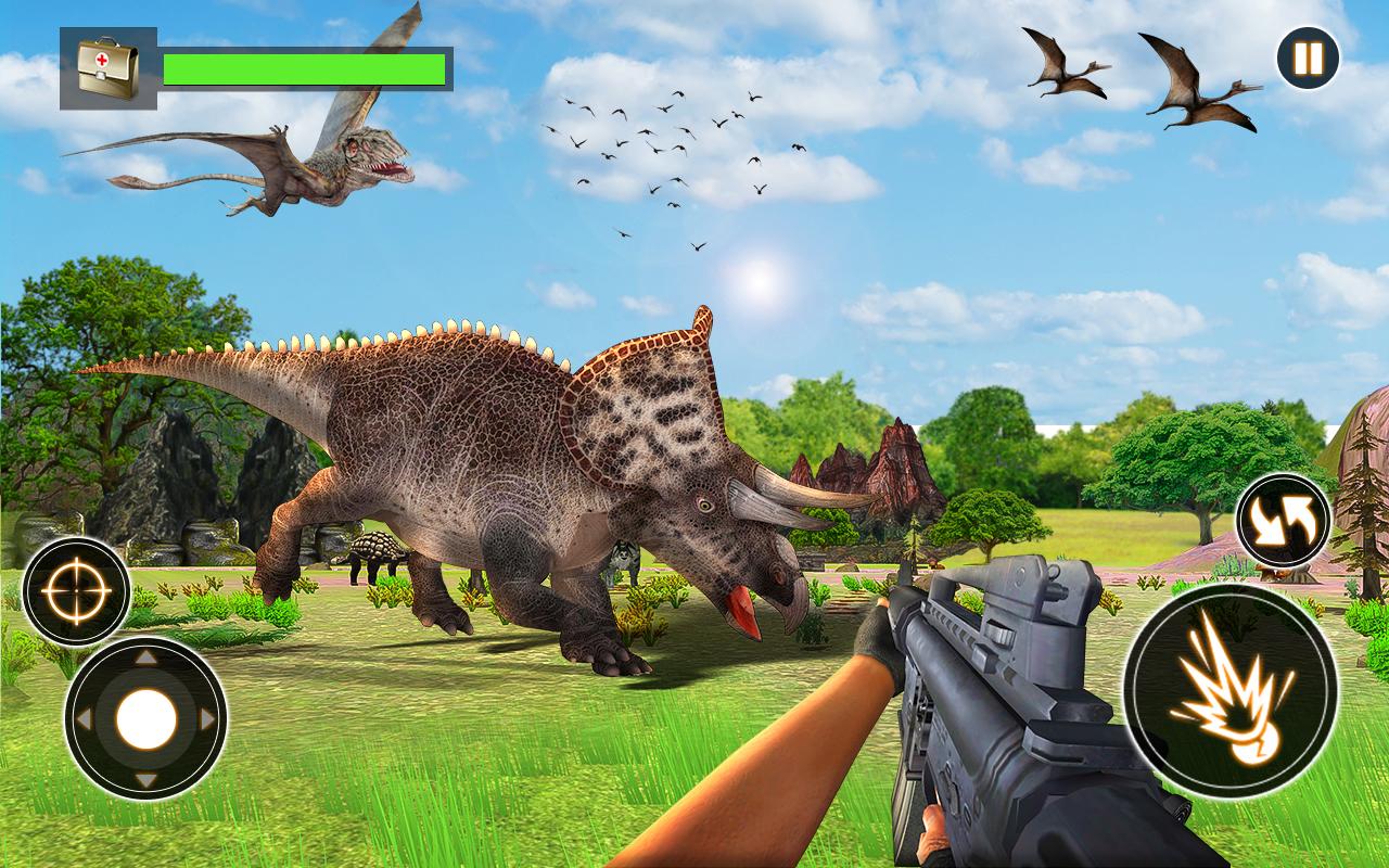 Dinosaurs Hunter Jungle Animals Safari hunter截图5