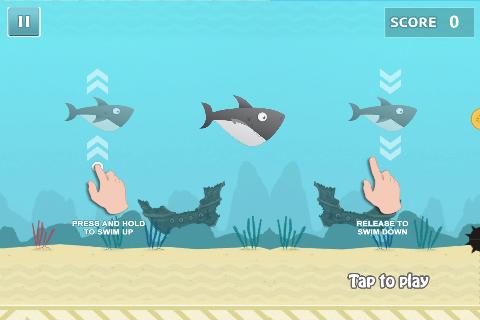 Fatty Shark (Flappy Shark)截图2