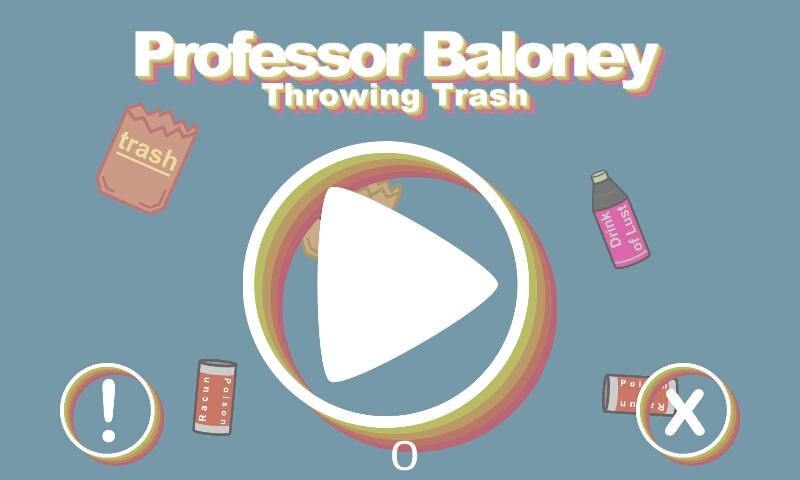 Professeur Baloney:Throw Trash截图1