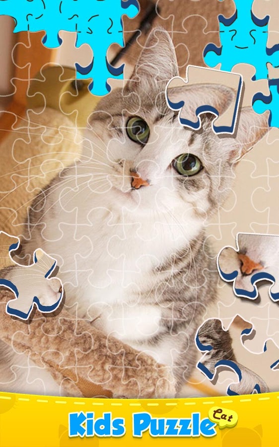 Cat Puzzle - Kids Jigsaw Game截图1