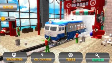 Train Mechanic Simulator 2018: Workshop Garage 3D截图5