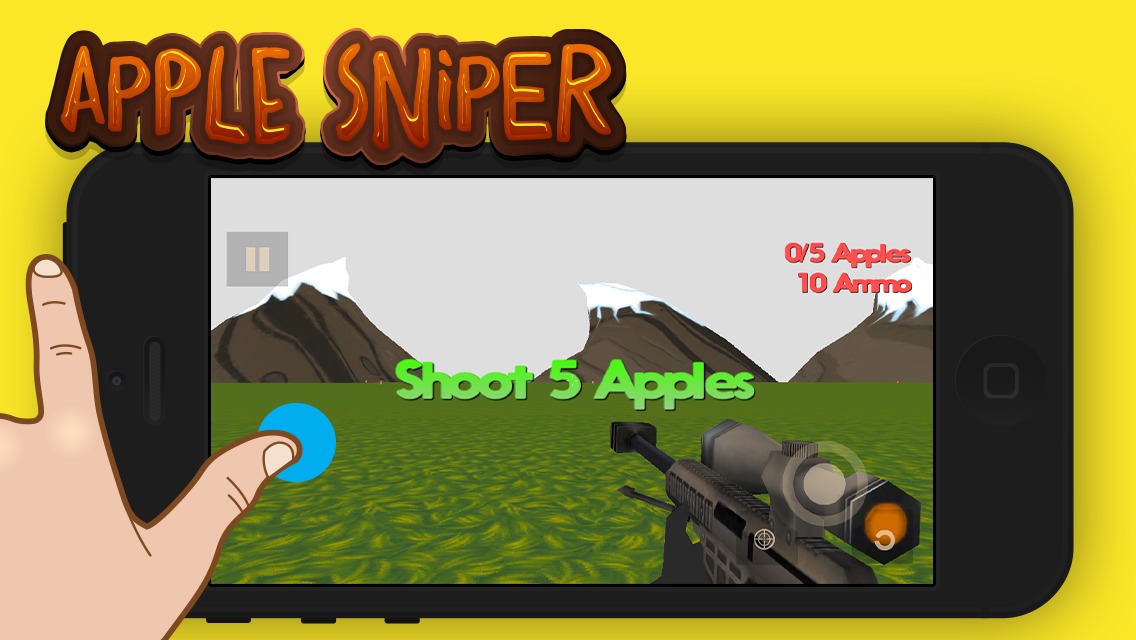 Apple Sniper Shooter 3D截图3