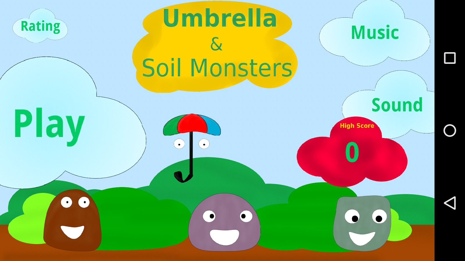 Umbrella & Soil Monsters截图1