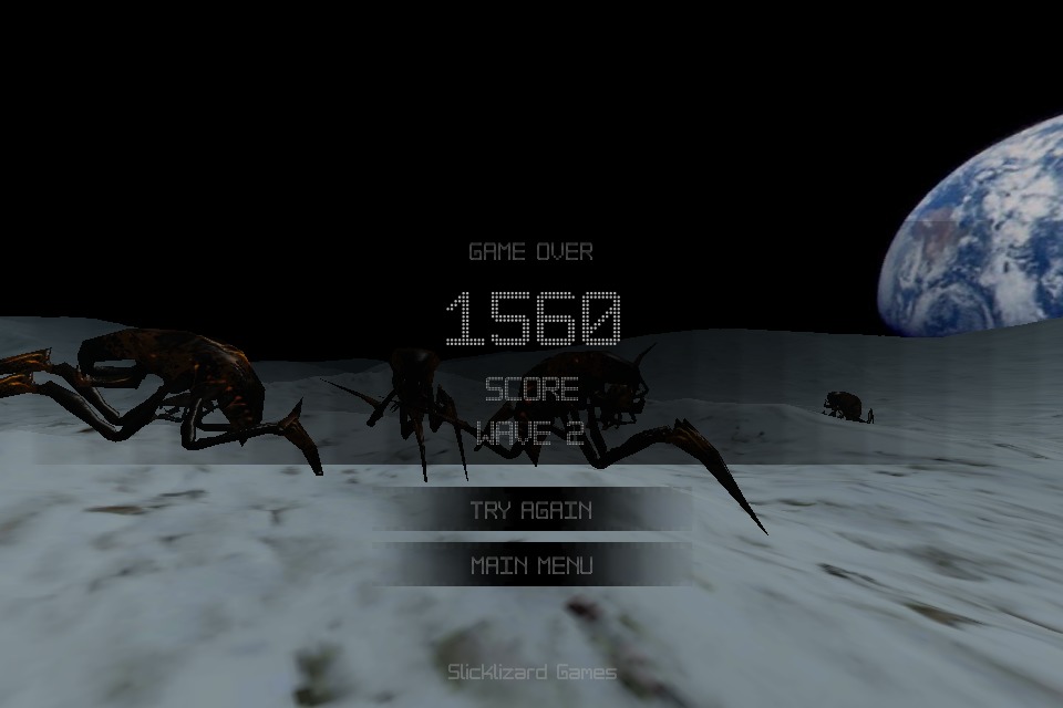 Alien Insect Shooter on Moon截图5