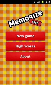 Memorize (Free version)截图