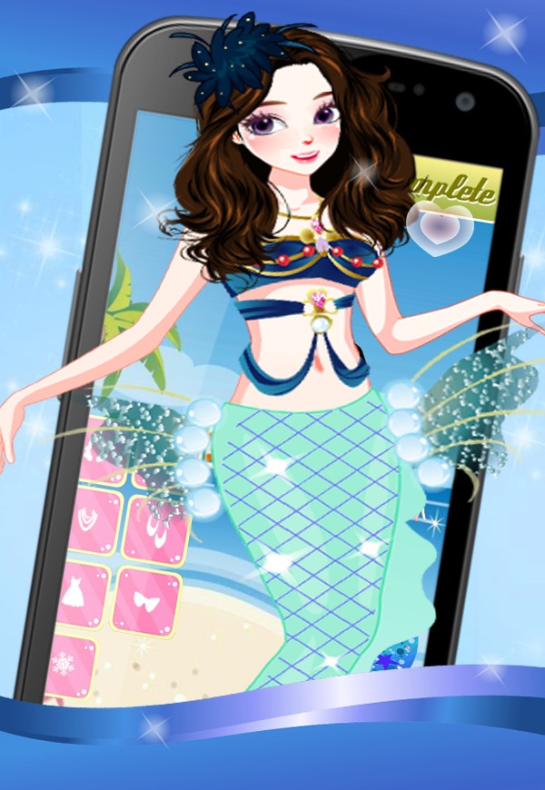 Beautiful Mermaid DressUp截图4