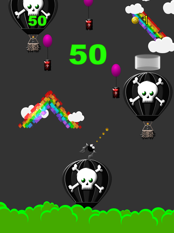 Toxic Rush - Balloon jump Game截图1