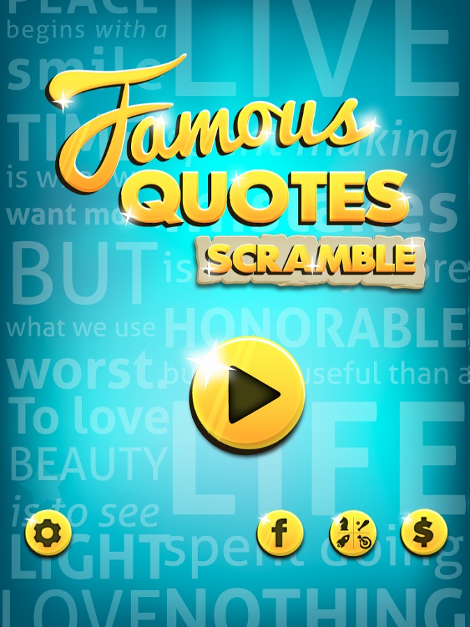 Famous Quotes Scramble截图5