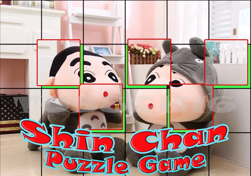 Shin and Chan Wallpaper Puzzle Games截图2