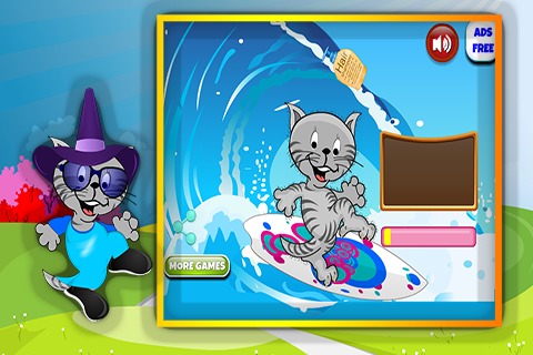 Pet Caring Surfer Cat截图2