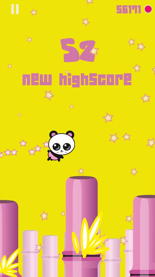 Kawaii Panda Bounce截图3