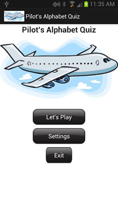 Pilot's Alphabet Quiz截图1