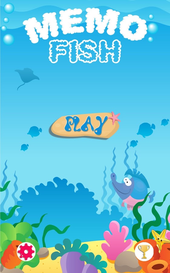 Memo Fish - Memory Match Game截图5