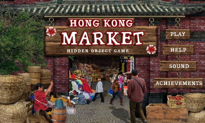 Hong Kong Market Hidden Object截图2