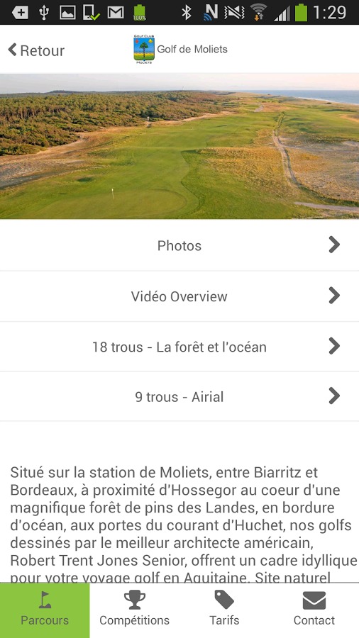 Golf de Moliets截图2