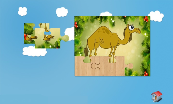 Camel Jigsaw Puzzles for kids截图4