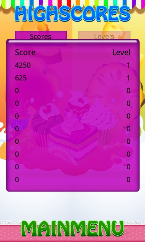 Cwazy Cupcakes - Match Game截图5