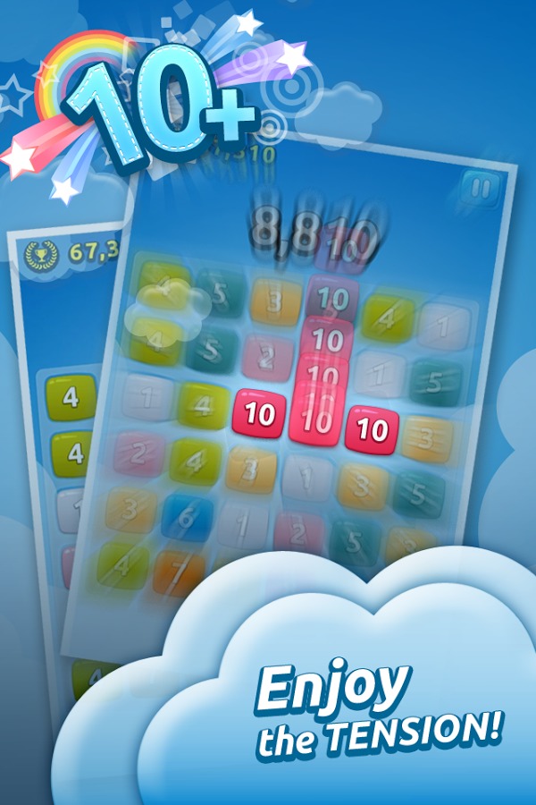 10 Plus (Match-3 Puzzle)截图3