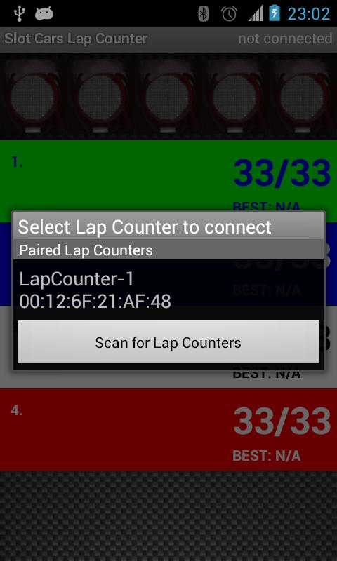 Slot Cars Lap Counter截图1