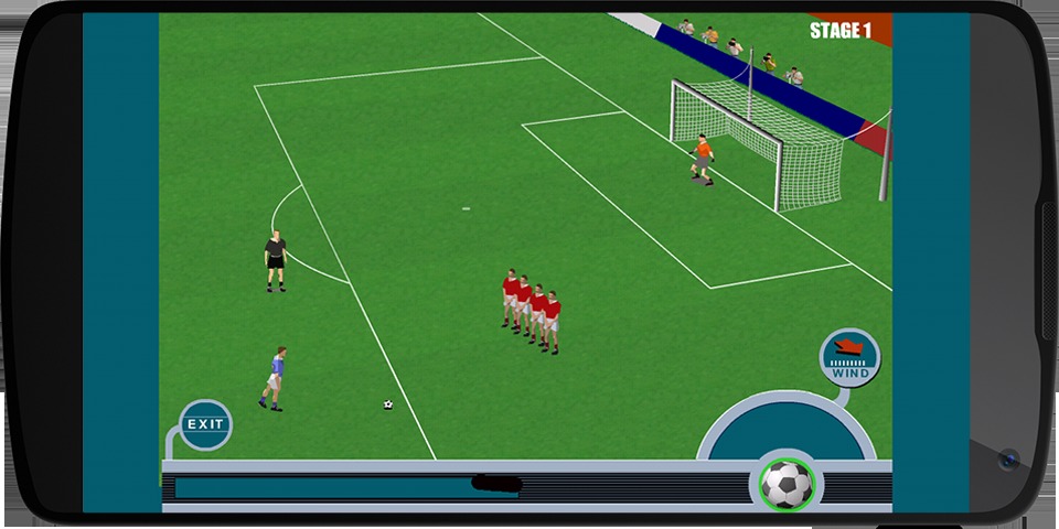 Free Kick Master Challenge截图1