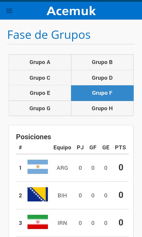 Investi Fixture Brasil 2014截图2