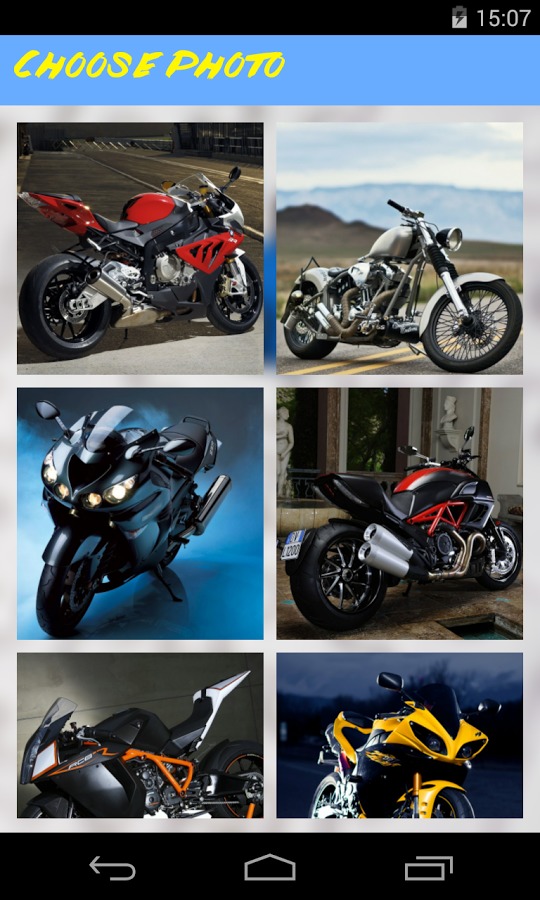 Motorcycles Jigsaw Puzzle截图2