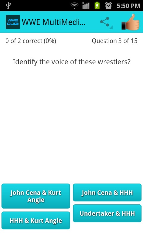 WWE Quiz : Multimedia截图1