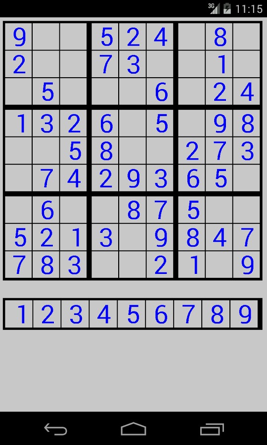 Sudoku Experiment截图1