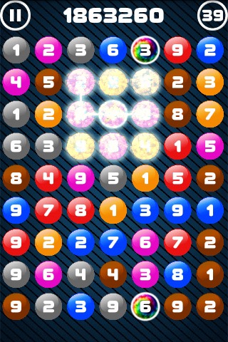 Math Balls. Number game截图5