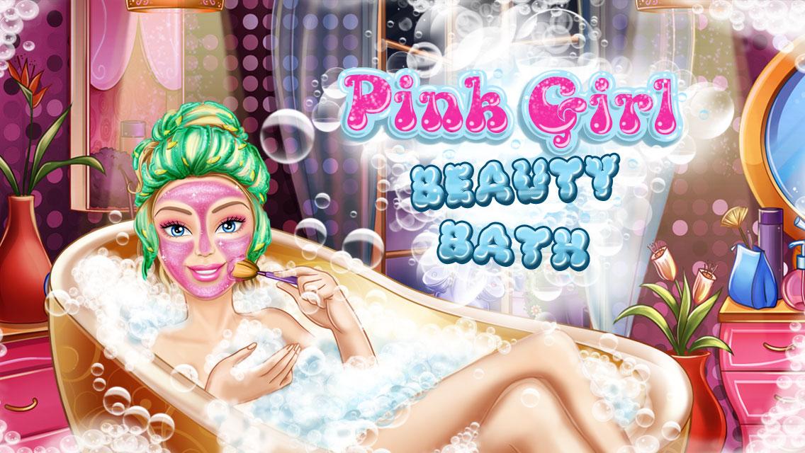 Pink Spa Bath: Games for Girls截图1