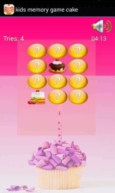 kids memory game: Fun Cake截图4