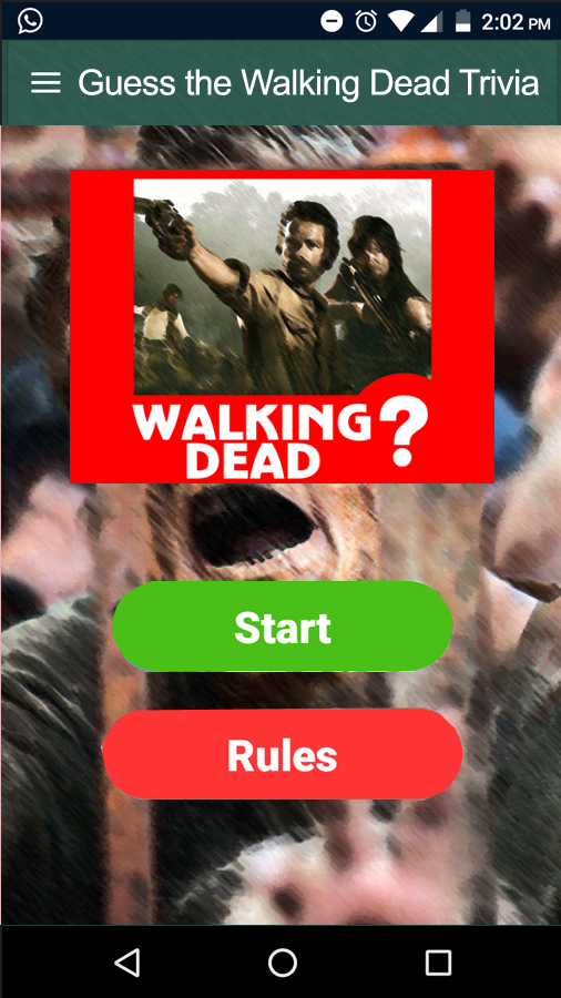 Guess the Walking Dead Trivia Quiz截图4
