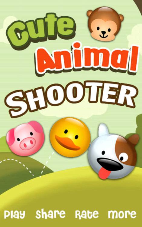 Cute Animal Shooter截图1