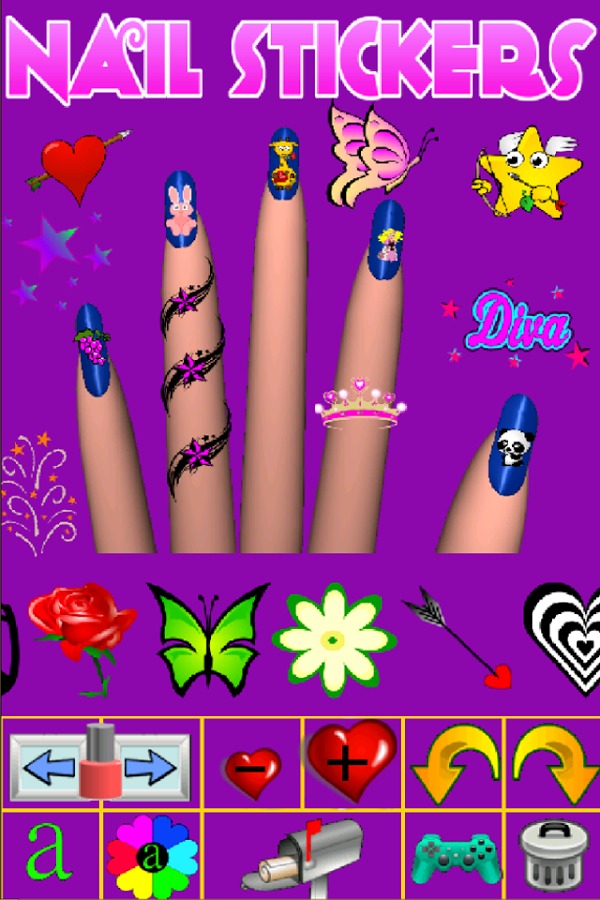 Nail Stickers, Pimp your nails截图2