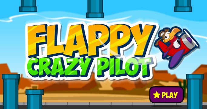 Flappy Crazy Pilot截图1