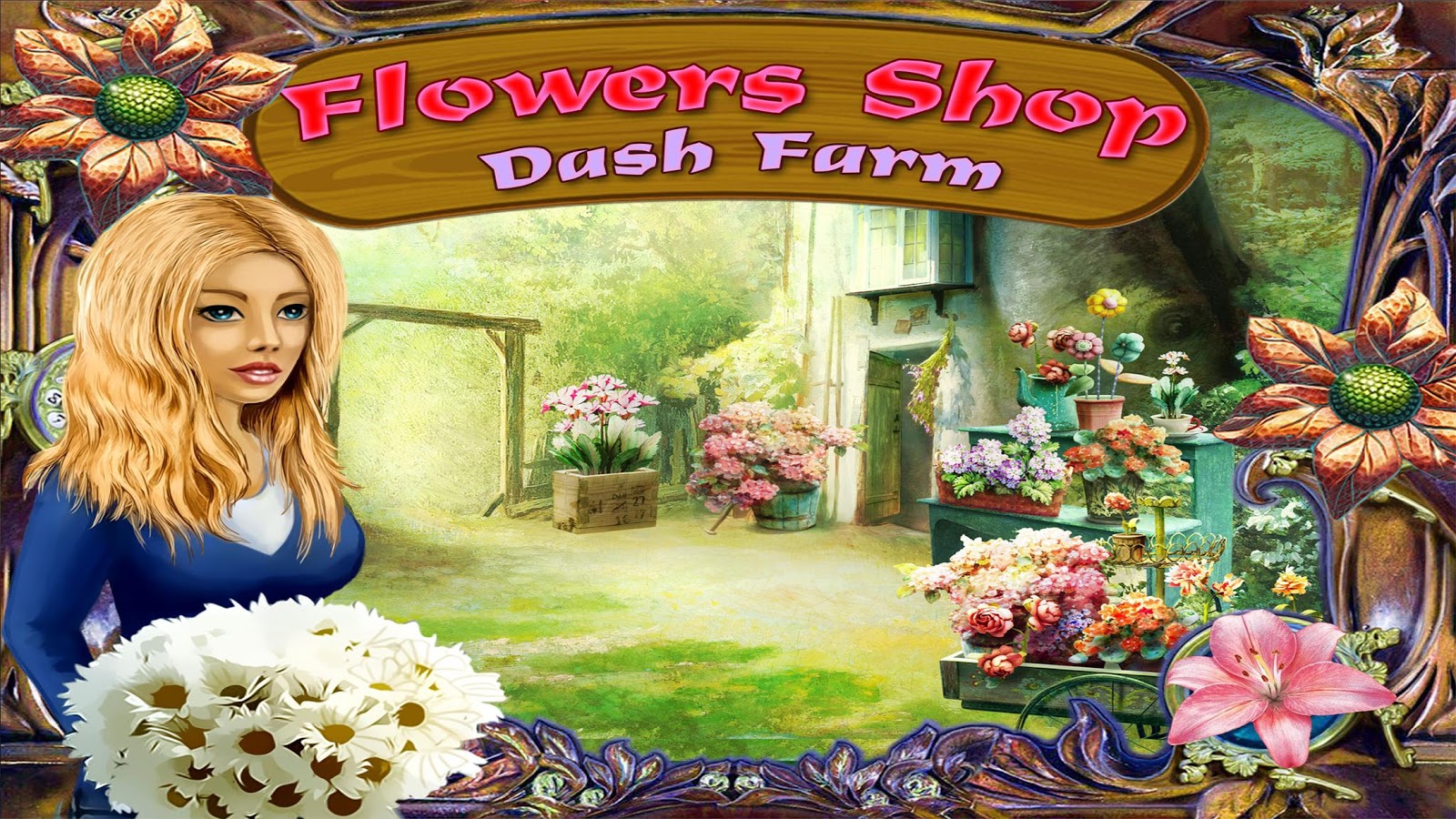 Flower Shop Dash Farm截图5