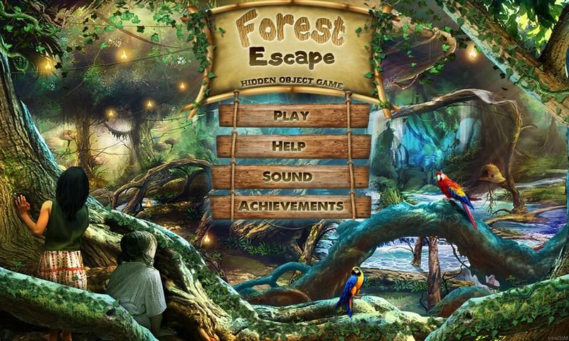 Forest Escape - Hidden Objects截图2