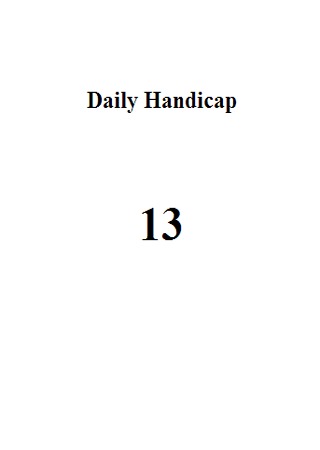 Aust Daily Handicap Calculator截图3