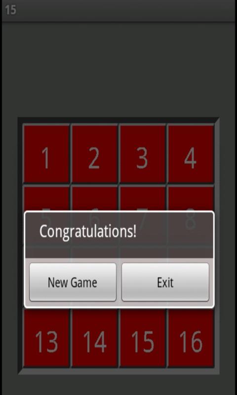 sliding puzzle 15截图2