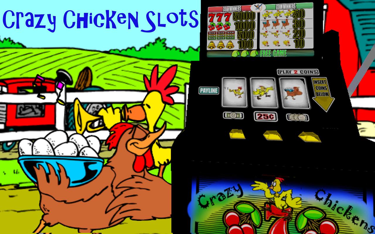 ★ Crazy Chicken Slots! FREE截图1