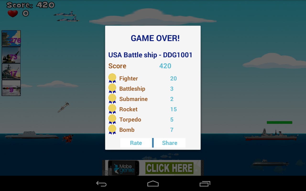 Battleship Defense截图4