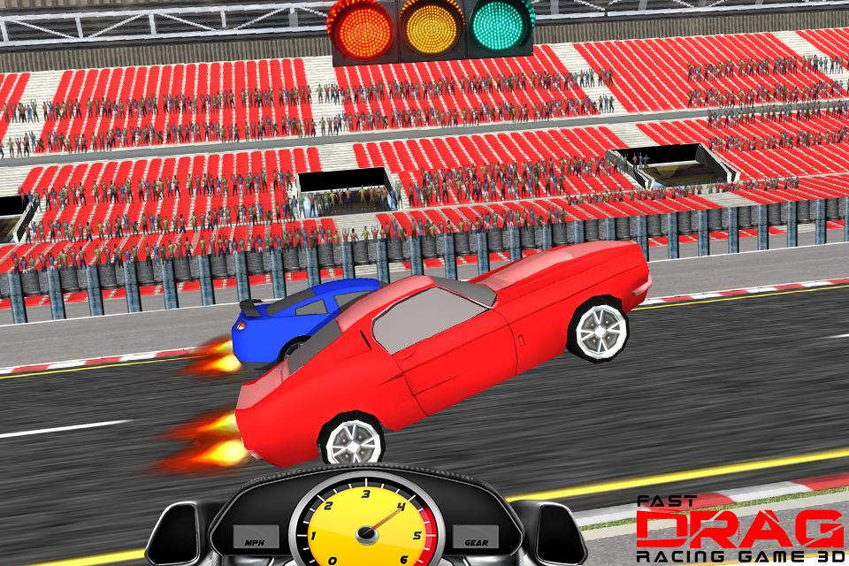 Fast Drag Race 3D截图1