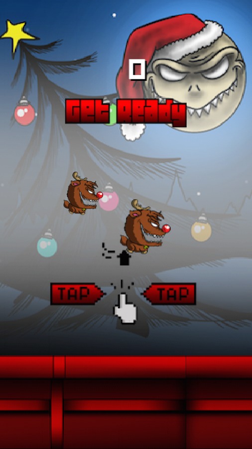 Flappy Christmas-Evil Rudolph截图1