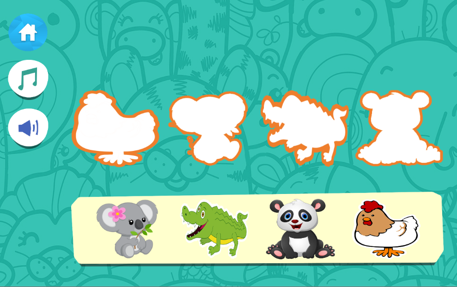 Baby Animals Puzzles for Kids and Toddlers截图4